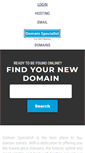 Mobile Screenshot of domainspecialist.net